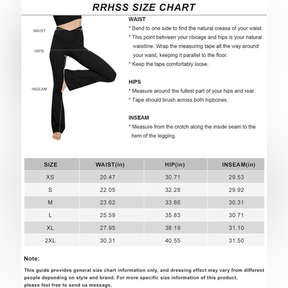Jockey Crosswaist yoga pants - Picture 4 of 5